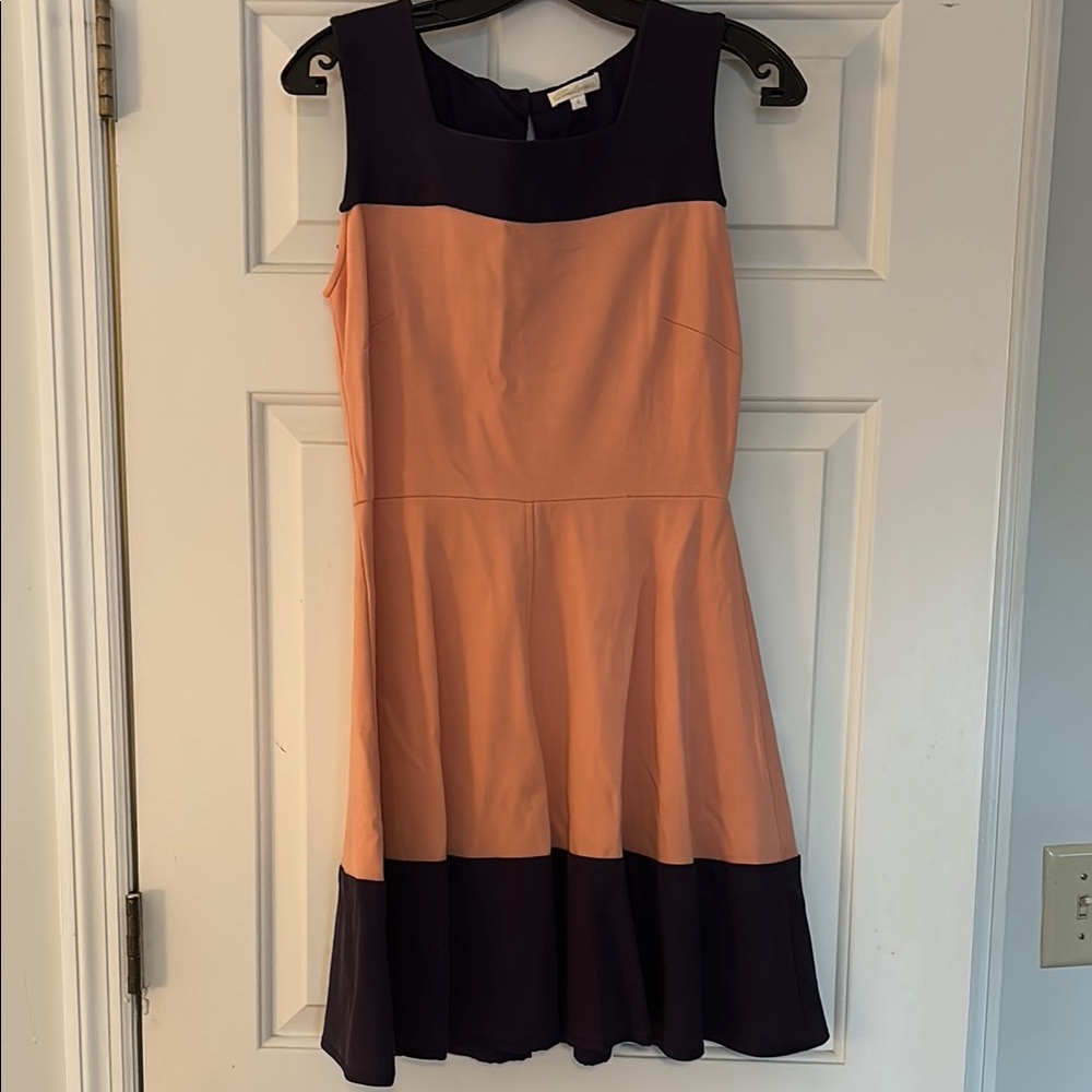 Shoshanna Colorblock Sleeveless Dress